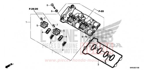 COPERCHIO TESTATA CB650RAK di 2019